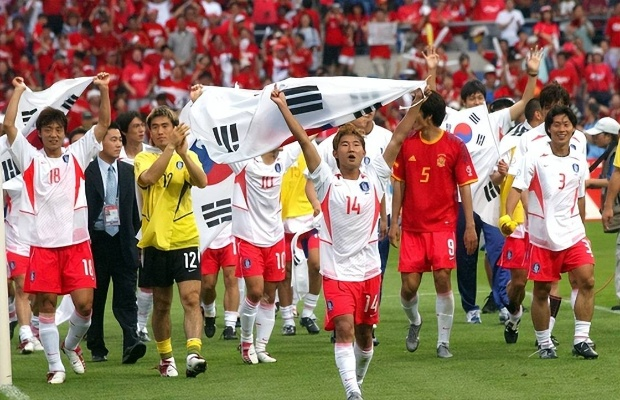 2002韩国世界杯 韩国队 韩国队02年世界杯